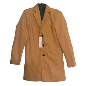 Tanming women’s tan coat